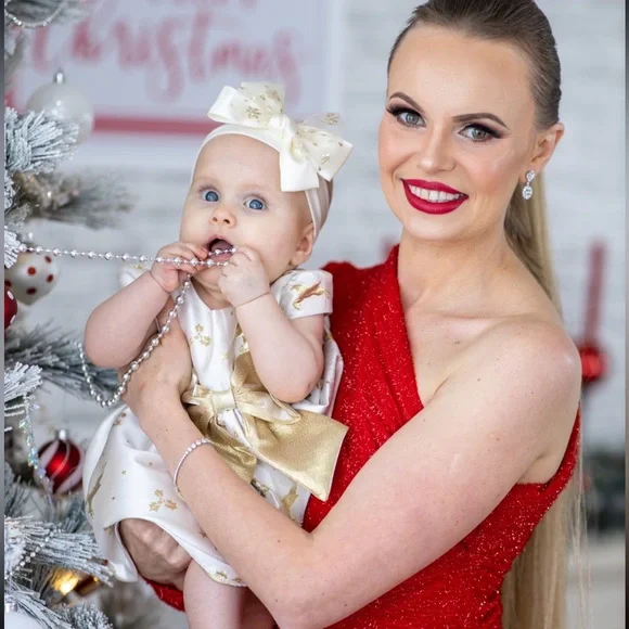 Ronnie Baby Dresses | Gorgeous Golden Christmas Dress With Bow, Size 3-6 Months, Excellent Condition! | Color: Gold | Size: 3-6mb | Ellie29004mail's Ronnie Baby Dresses | Gorgeous Golden Christmas Dress With Bow, Size 3-6 Months, Excellent Condition! | Color: Gold | Size: 3-6mb | Ellie29004mail's